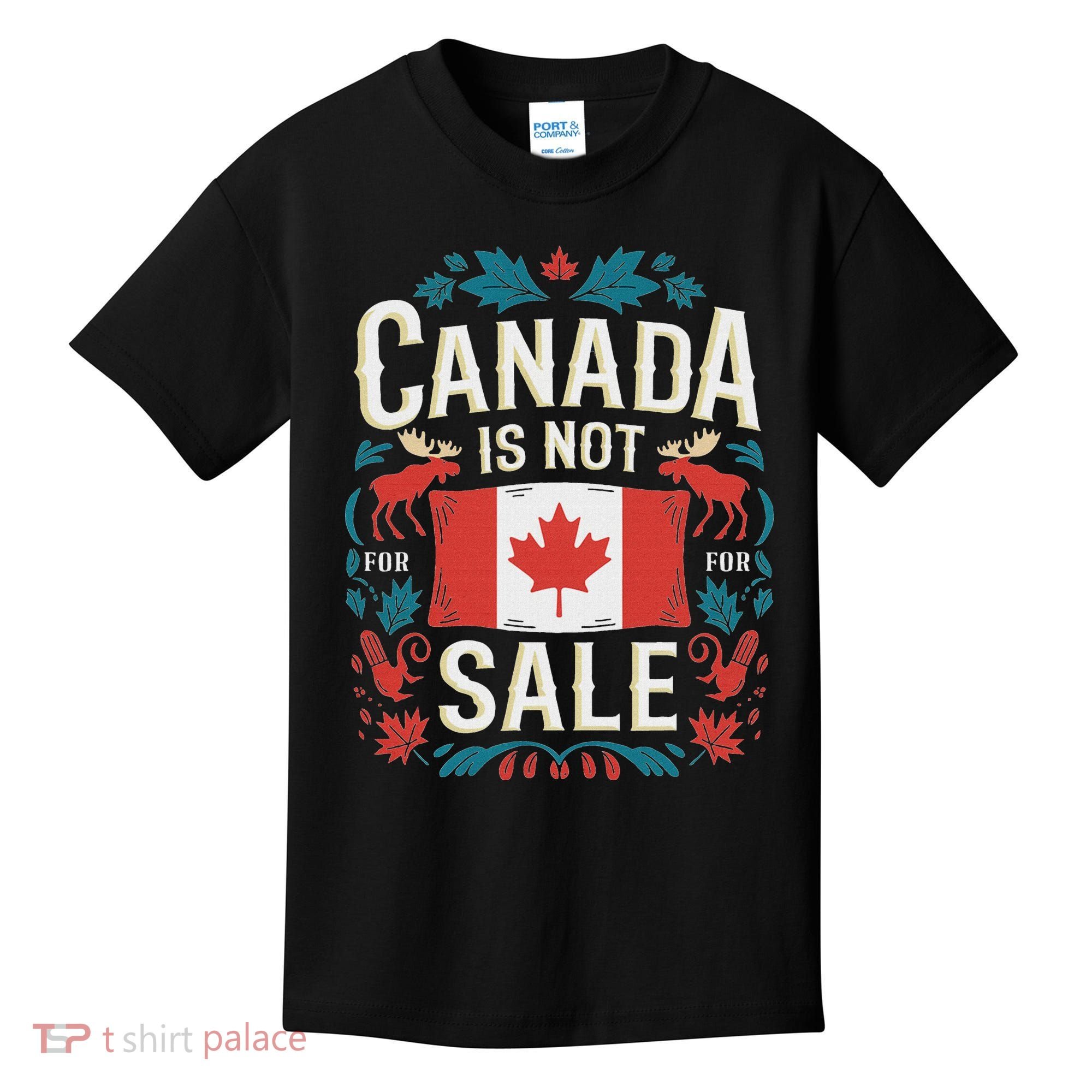 Canada Is Not For Sale Kids T-Shirt