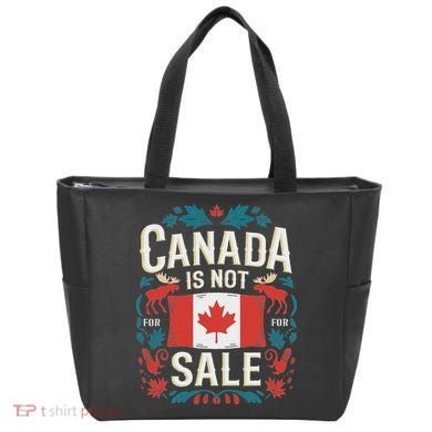 Canada Is Not For Sale Tote Bag