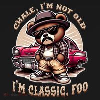 Chale Im Not Old Im Classic F.O.O Funny Cholo Chicano Lowrider T-Shirt thumb 7