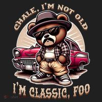 Chale Im Not Old Im Classic F.O.O Funny Cholo Chicano Lowrider Hat thumb 2