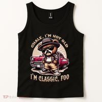 Chale Im Not Old Im Classic F.O.O Funny Cholo Chicano Lowrider Tank Top thumb 2