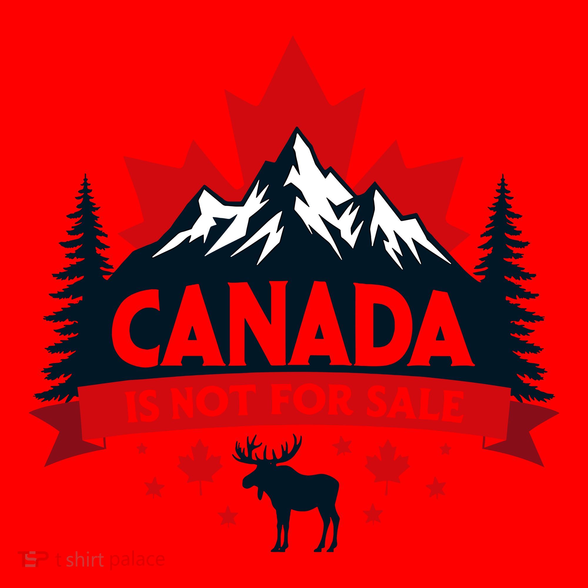 Canada Is Not For Sale Est. 1867 Proud Canadian Santa Hat