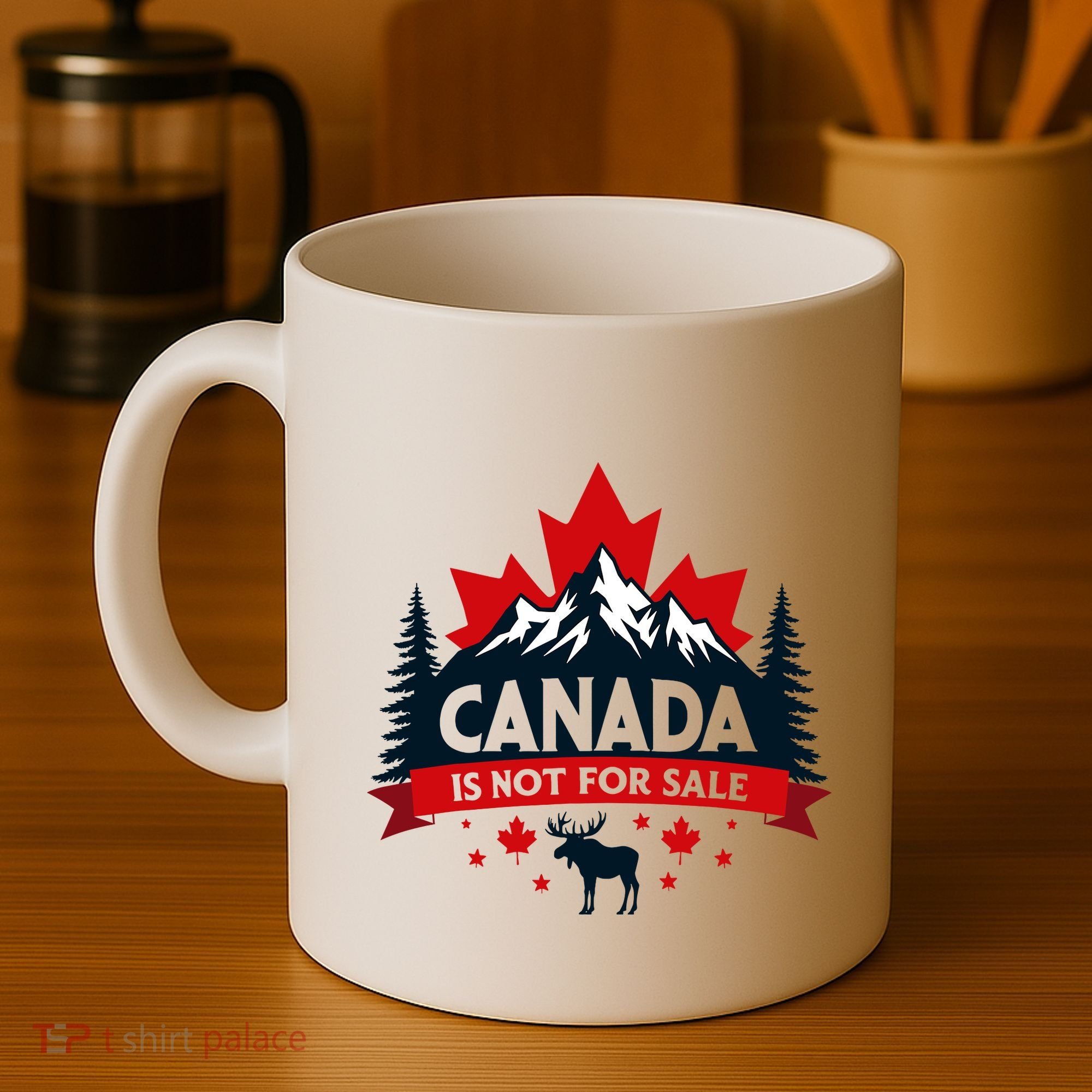 Canada Is Not For Sale Est. 1867 Proud Canadian Coffee Mug