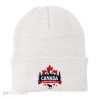 Canada Is Not For Sale Est. 1867 Proud Canadian Beanie thumb 0