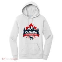 Canada Is Not For Sale Est. 1867 Proud Canadian Women's Hoodie thumb 0