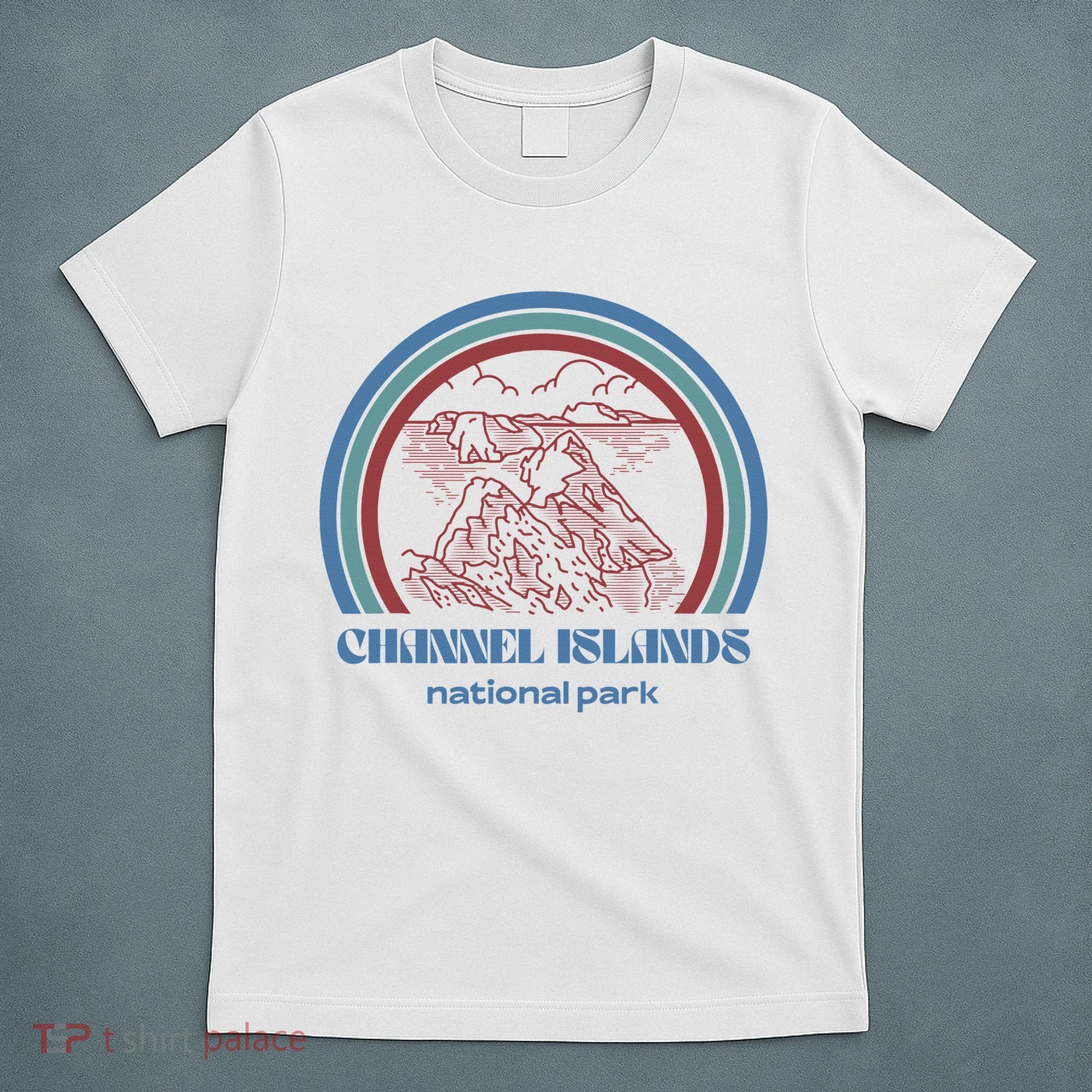 Channel Islands National Park Retro Vintage Style Outdoor T-Shirt