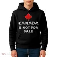 Canada Is Not For Sale Kids Hoodie thumb 4