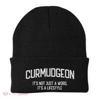 Curmudgeon ItS Not Just A Word ItS A Lifestyle Funny Beanie thumb 0