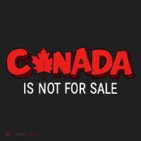 Canada Is Not For Sale Women's Sweatshirt thumb 2