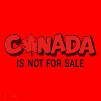 Canada Is Not For Sale Santa Hat thumb 1