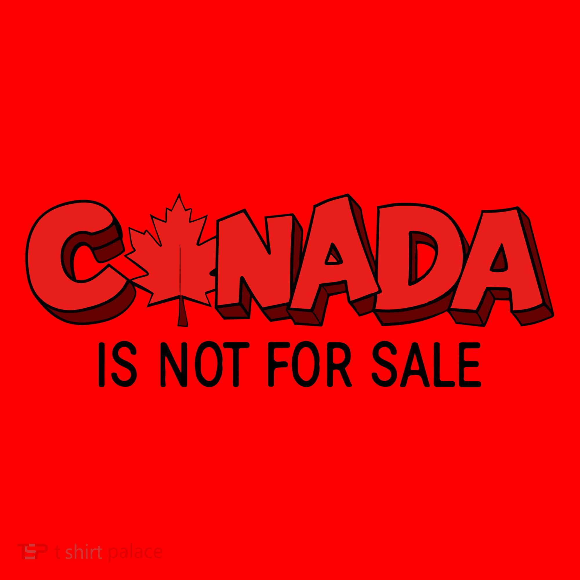 Canada Is Not For Sale Santa Hat