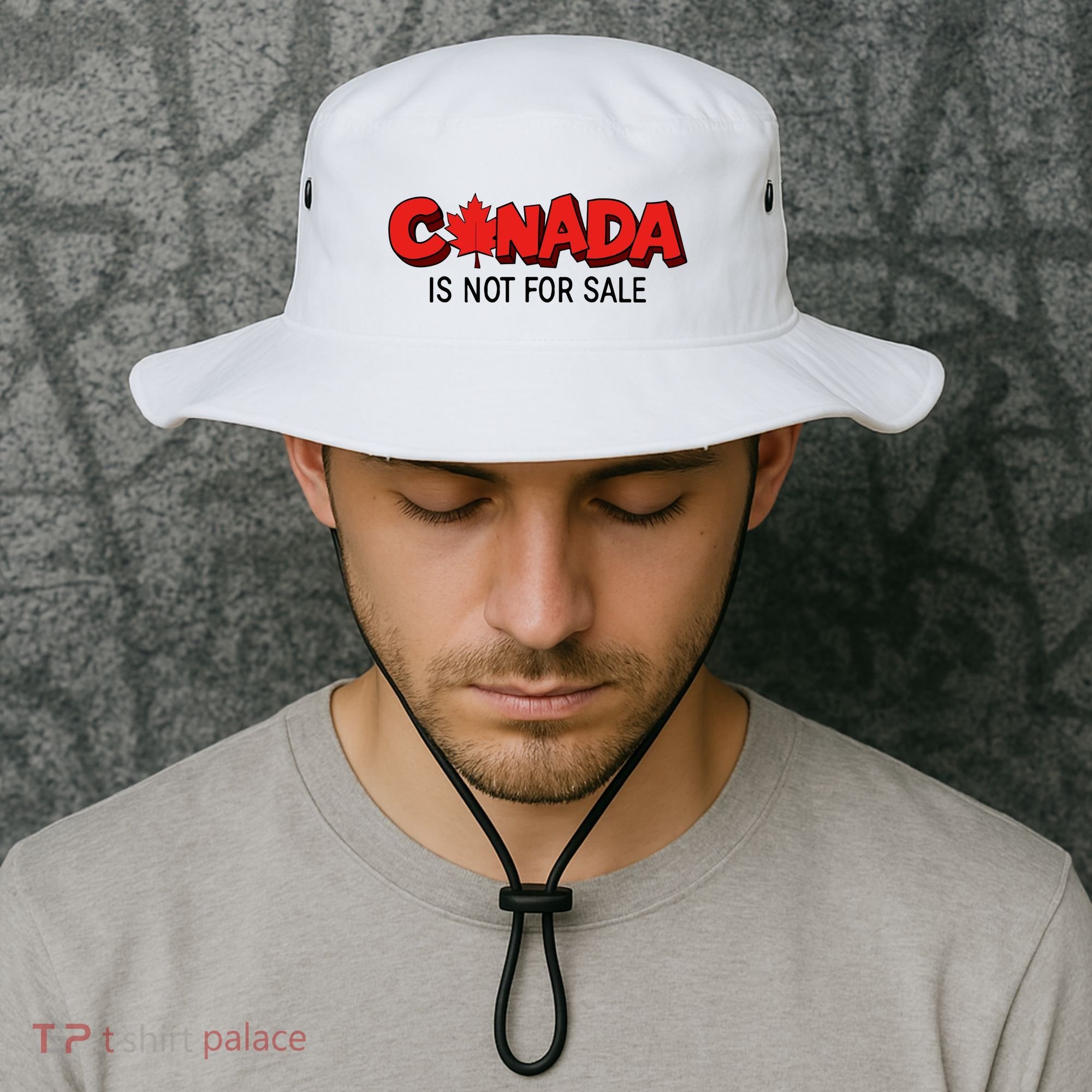 Canada Is Not For Sale Bucket Hat