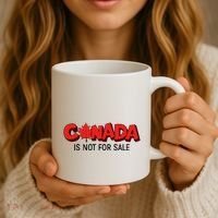 Canada Is Not For Sale Coffee Mug thumb 3