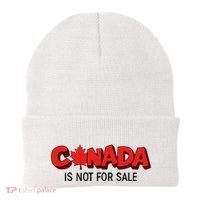 Canada Is Not For Sale Beanie thumb 0