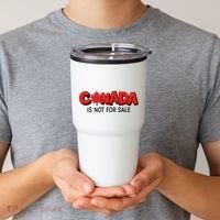 Canada Is Not For Sale Tumbler thumb 2