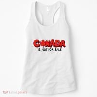 Canada Is Not For Sale Women's Tank Top thumb 0