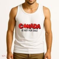 Canada Is Not For Sale Tank Top thumb 3
