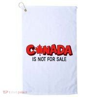 Canada Is Not For Sale Golf Towel thumb 0