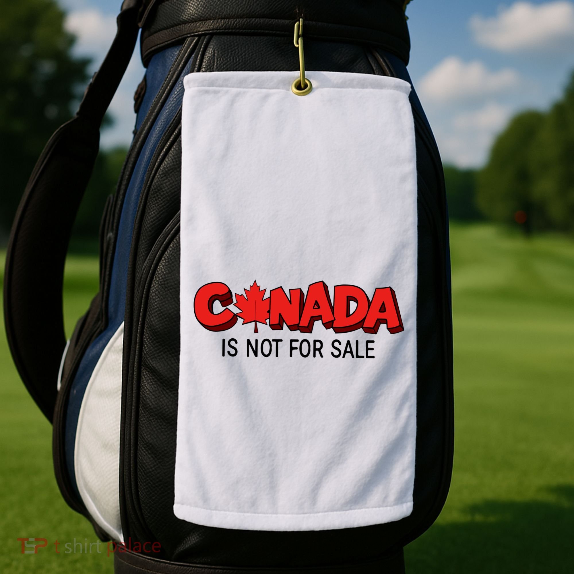 Canada Is Not For Sale Golf Towel