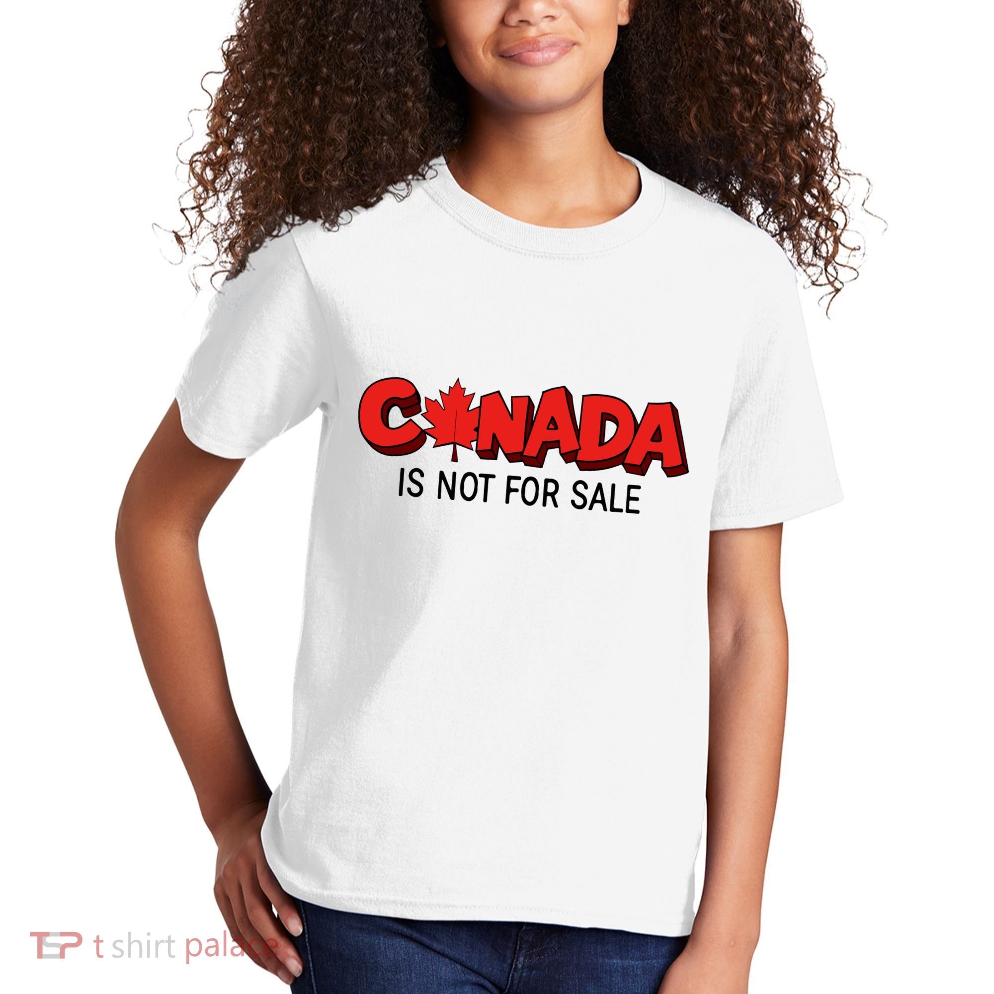 Canada Is Not For Sale Kids T-Shirt