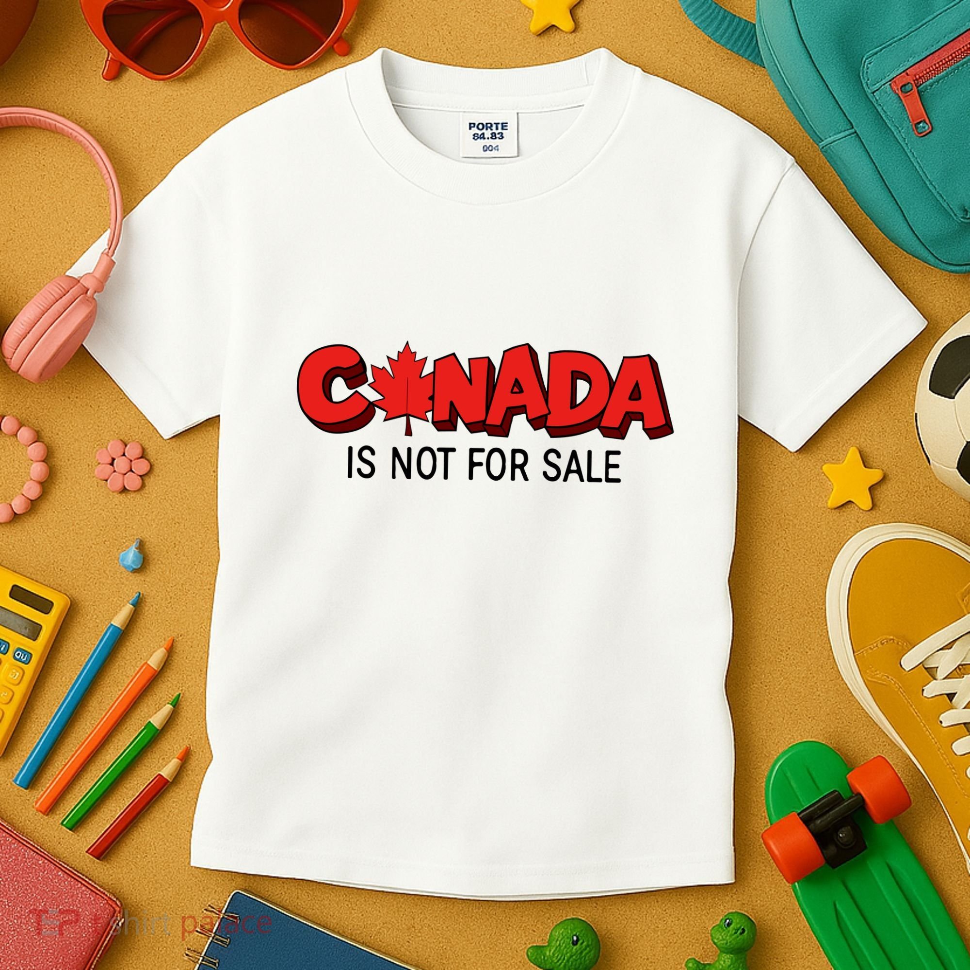 Canada Is Not For Sale Kids T-Shirt