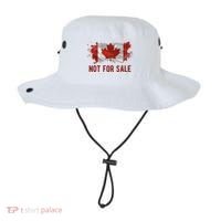 Canada Is Not For Sale Canadian Flag Bucket Hat thumb 0