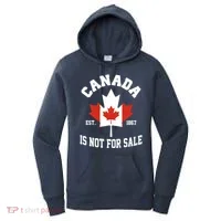 Canada Is Not For Sale Est 1867 Women's Hoodie thumb 0