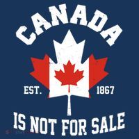Canada Is Not For Sale Est 1867 Mousepad thumb 1