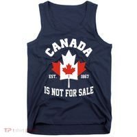Canada Is Not For Sale Est 1867 Tank Top thumb 0
