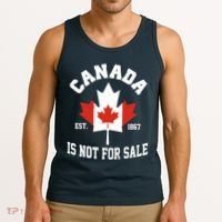 Canada Is Not For Sale Est 1867 Tank Top thumb 3