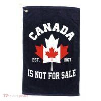 Canada Is Not For Sale Est 1867 Golf Towel thumb 0