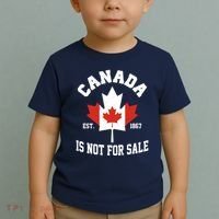Canada Is Not For Sale Est 1867 Toddler T-Shirt thumb 2