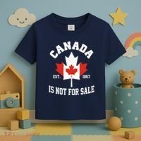 Canada Is Not For Sale Est 1867 Toddler T-Shirt thumb 3