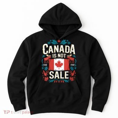 Canada Is Not For Sale Vneck Hoodie