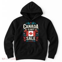 Canada Is Not For Sale Vneck Hoodie thumb 0