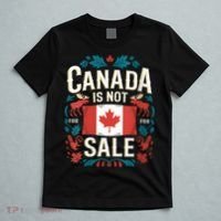 Canada Is Not For Sale Vneck T-Shirt thumb 5