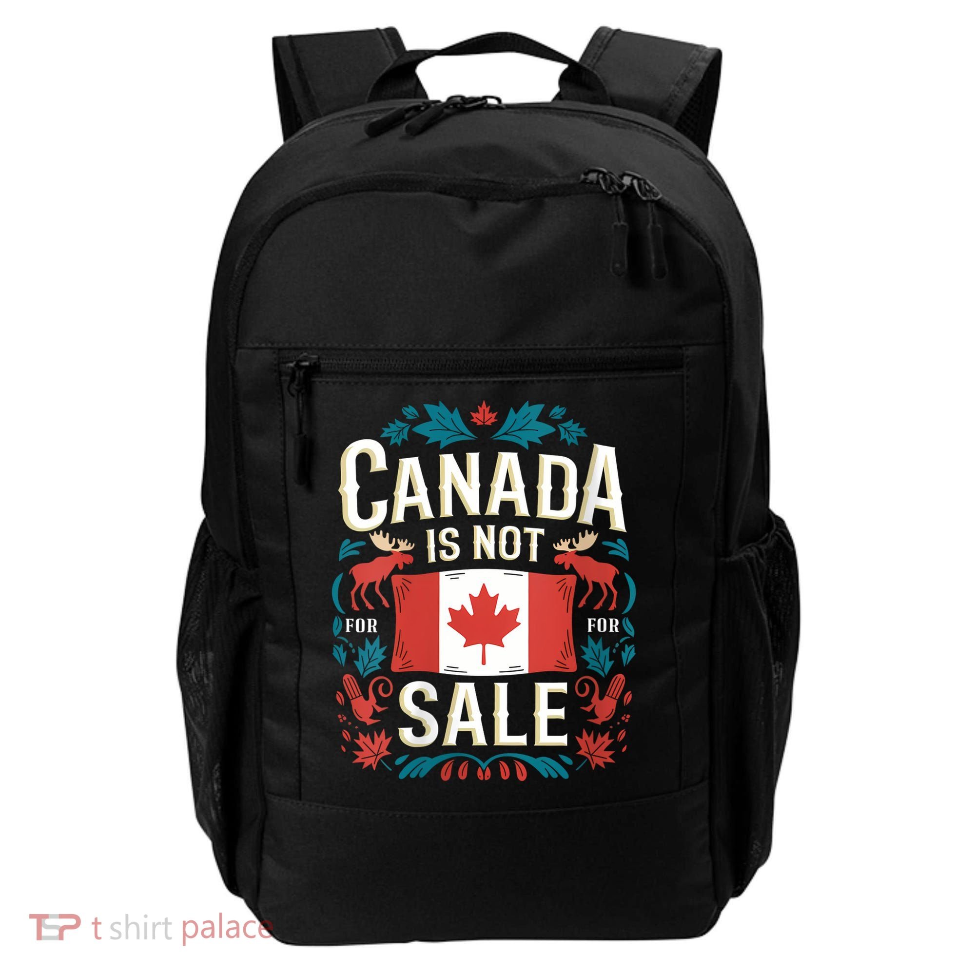 Canada Is Not For Sale Vneck Backpack