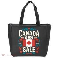 Canada Is Not For Sale Vneck Tote Bag thumb 0