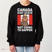 Canada Is Not For Sale 51st State Not Going To Happen Women's Sweatshirt thumb 0