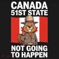 Canada Is Not For Sale 51st State Not Going To Happen Women's Hoodie thumb 2