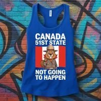 Canada Is Not For Sale 51st State Not Going To Happen Women's Tank Top thumb 3