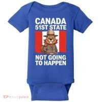 Canada Is Not For Sale 51st State Not Going To Happen Baby Bodysuit thumb 0