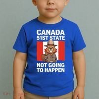 Canada Is Not For Sale 51st State Not Going To Happen Toddler T-Shirt thumb 2