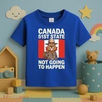 Canada Is Not For Sale 51st State Not Going To Happen Toddler T-Shirt thumb 3