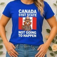 Canada Is Not For Sale 51st State Not Going To Happen Women's T-Shirt thumb 2