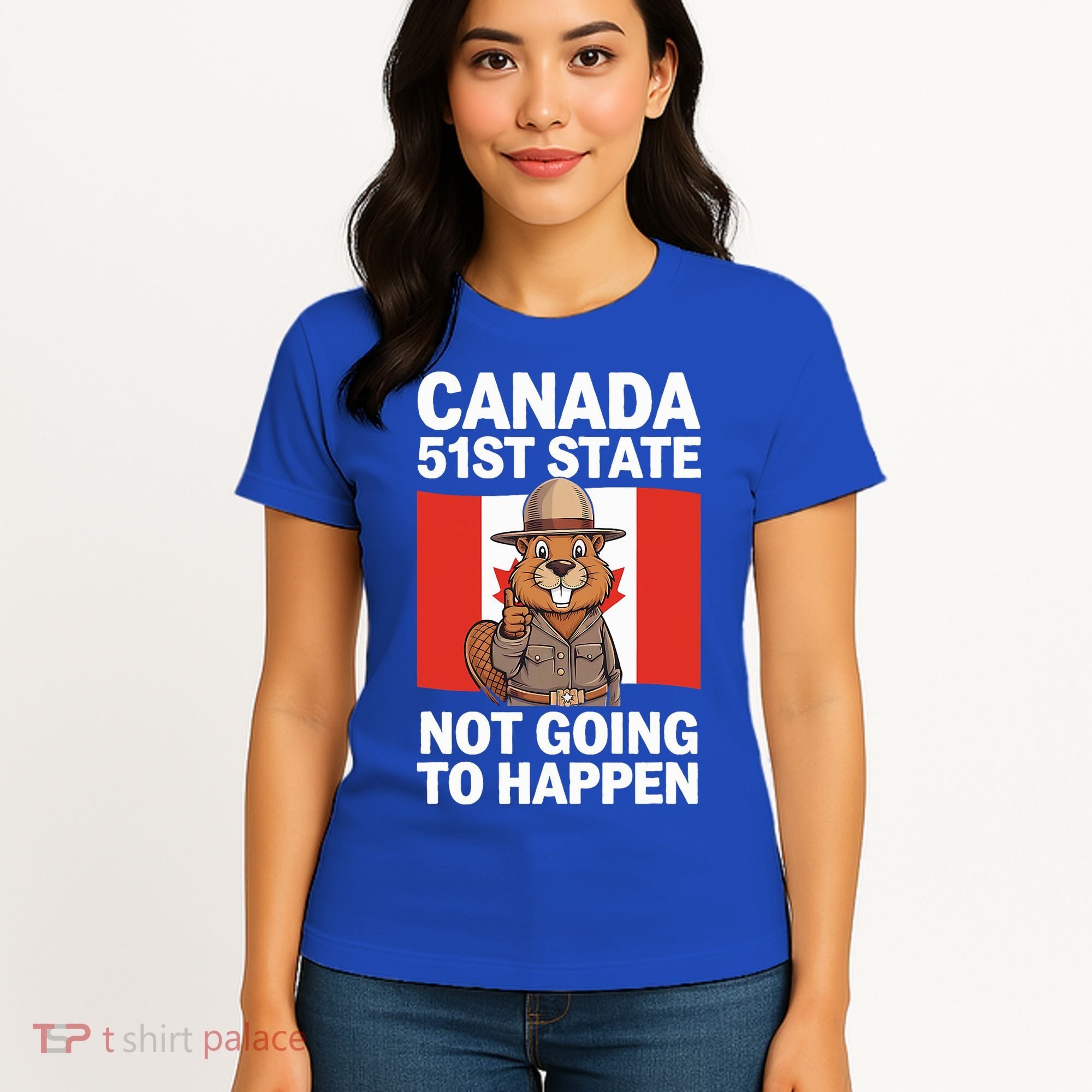 Canada Is Not For Sale 51st State Not Going To Happen Women's T-Shirt