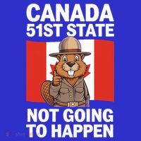 Canada Is Not For Sale 51st State Not Going To Happen Kids T-Shirt thumb 4