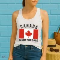 Canada Is Not For Sale Its Priceless Sovereign & Strong Women's Tank Top thumb 2