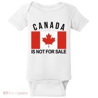 Canada Is Not For Sale Its Priceless Sovereign & Strong Baby Bodysuit thumb 0