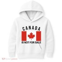 Canada Is Not For Sale Its Priceless Sovereign & Strong Kids Hoodie thumb 0